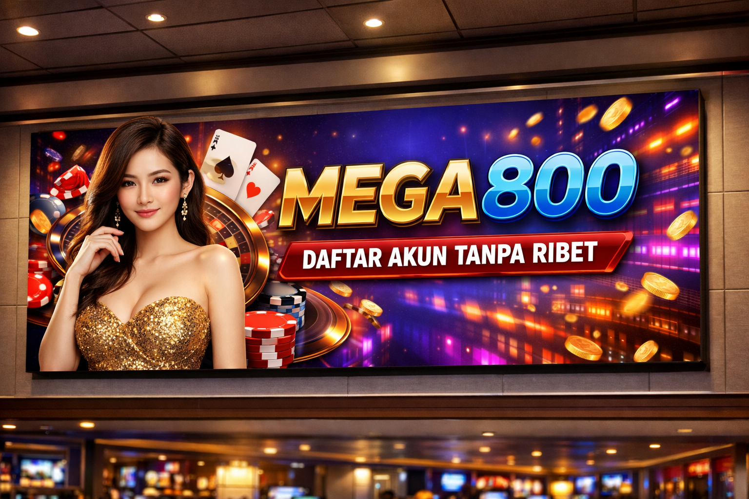 MEGA800 Daftar